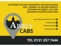 Abbey Cabs Dalkeith, Dalkeith | Taxis & Private Hire Vehicles - Yell