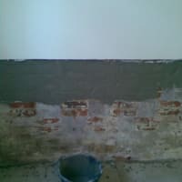 Tanking slurry being applied.