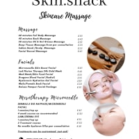 Many treatments that can be customised..just ask!