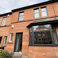 Smooth anthracite grey frames for Gareth and family in the southside of Glasgow