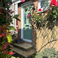 Stunning chartwell green composite door for The Kennedys in Houston
