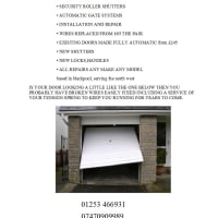 G D S Garage Doors Shutters Blackpool Garage Doors Yell