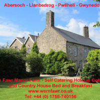 Wern Fawr Manor Farm Pwllheli Self Catering Holiday