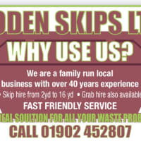 Boden Skips Ltd, Wolverhampton | Skip Hire - Yell