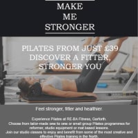 Fundamental to RE-BA Fitness is the importance of Pilates training. Our specialist area and a life fitness technique that can be adopted by everyone. Private or group sessions, mat or reformer based we bring you some of the most creative and effective Pilates training in the North.