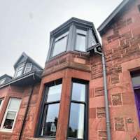 Victorian Sliders sash and case windows in anthracite grey