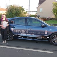 Congratulations to Lisa on passing her test in Hamilton on her 1st Attempt
