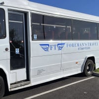 foreman's travel minibus and coach hire