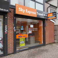 sky express travel agent support