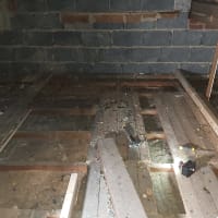 Before - loft before installation of boarding, hatch and ladder