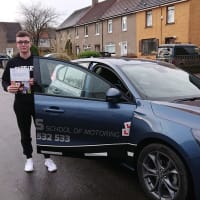 Congratulations to Tye on passing his test at Hamilton on his 1st Attempt