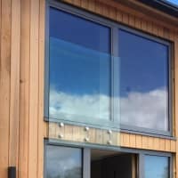 Glass Juliet Balcony install in Bristol