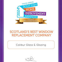 Highly recommended in the Scottish Home Improvement Awards