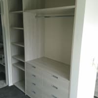 Bespoke fitted wardrobe.