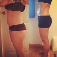 If your willing to work hard this is what you can achieve! My client was 50 years old and really committed to my diet and training regime. The results were fantastic.