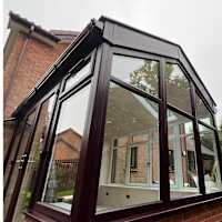 Full conservatory build in Strathaven with Guardian Warm Roof system