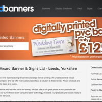 Award Banner Signs Ltd Leeds Flags Banners Bunting Yell