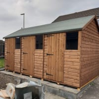 sheds fife central yell