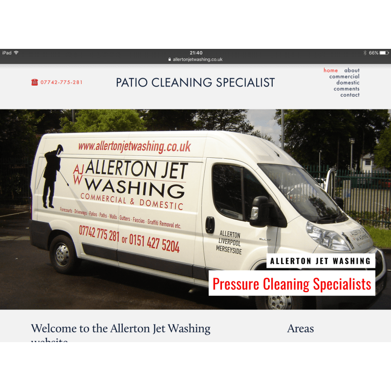 Allerton jet store washing