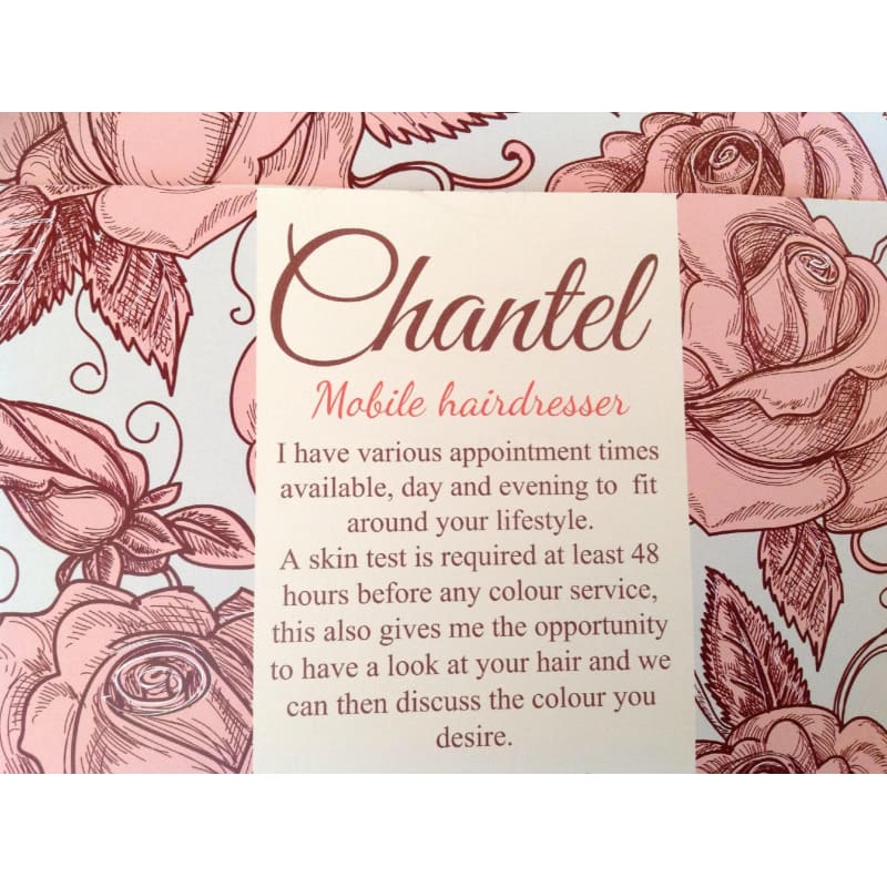 Chantel Mobile Hairdresser Mobile Hairdressers Yell