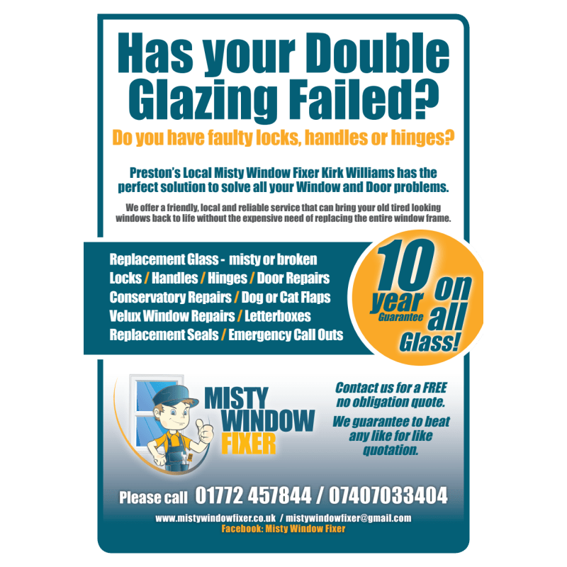 Misty Window Fixer Leyland Window Repairs Yell