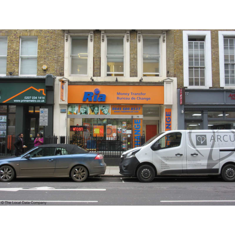 Ria Financial Services Ltd London Bureaux De Change Foreign Ria Financial Services Ltd