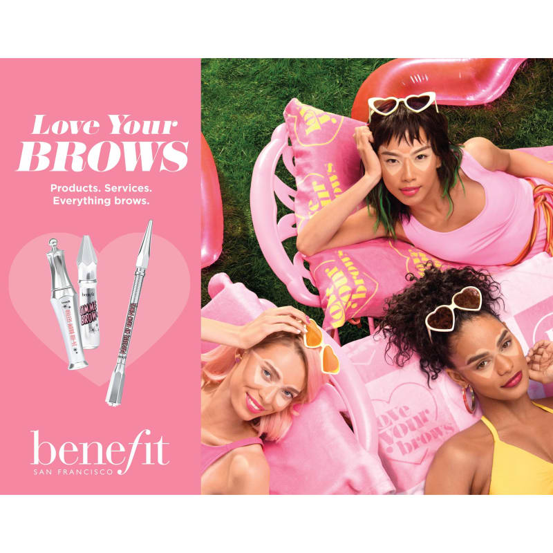 Our happy place 💘🏠 Get a custom brow - Benefit Cosmetics