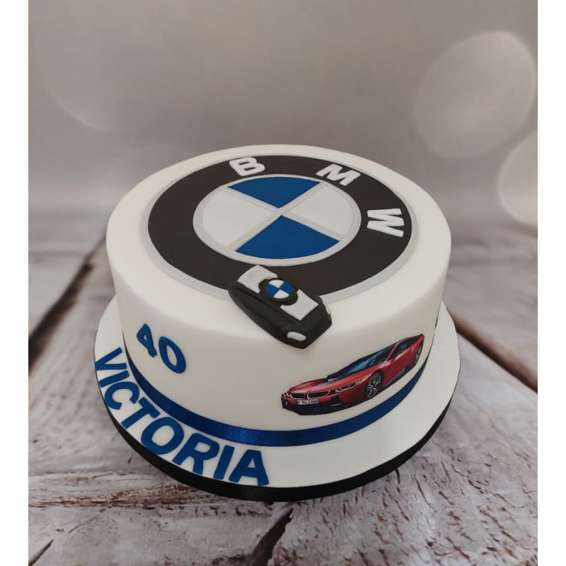 M75) BMW Lover Theme Cake (1 Kg). – Tricity 24