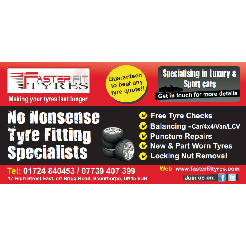 Faster Fit Tyres, Scunthorpe | Tyres Yell Tyre fitting in Scunthorpe, FASTER FIT
