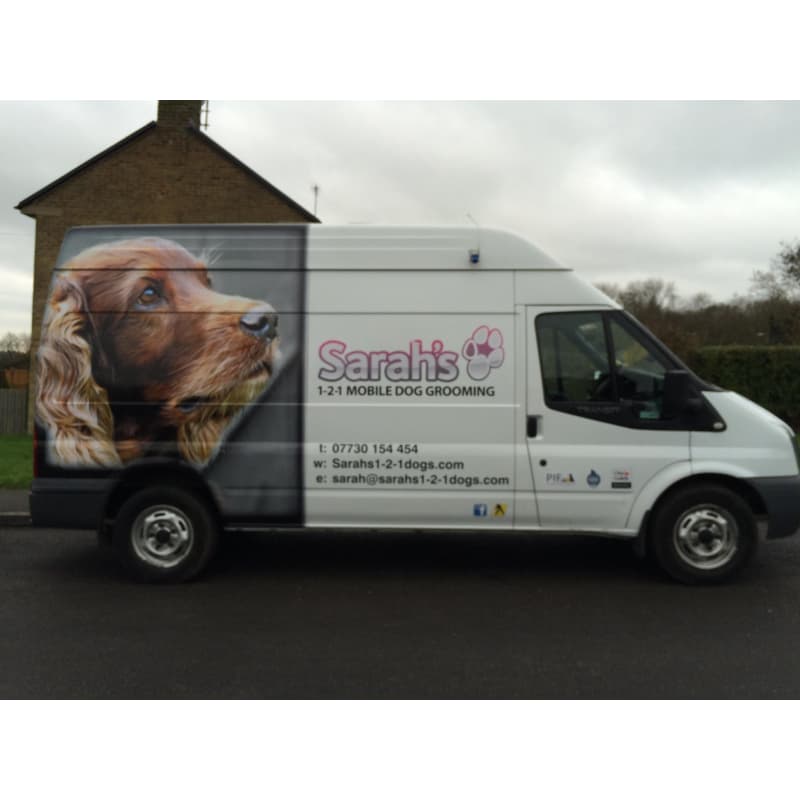 Sarah's mobile dog hot sale grooming