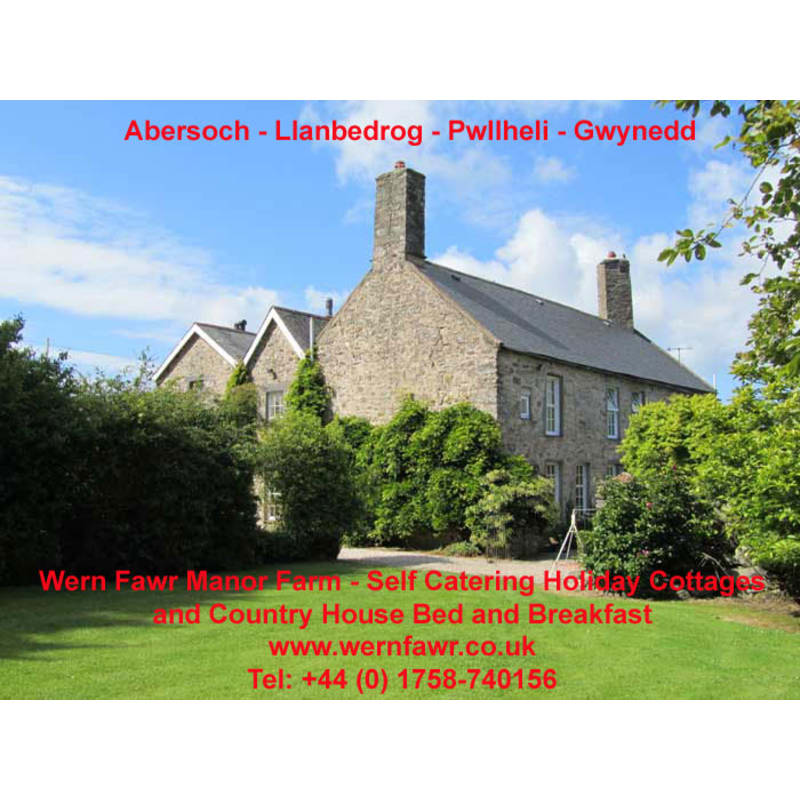 Wern Fawr Manor Farm Pwllheli Self Catering Holiday