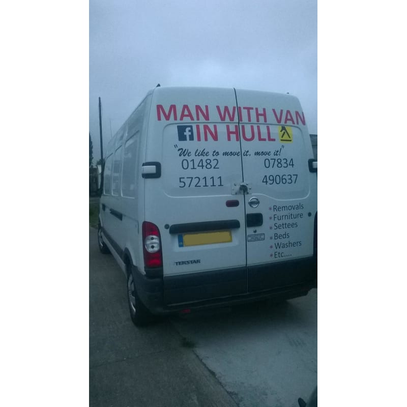 Man with van in hot sale hull