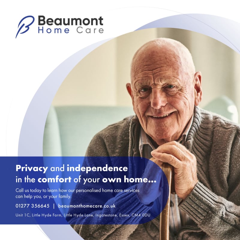 Beaumont Home Care Ltd Colchester Home Care Services Yell