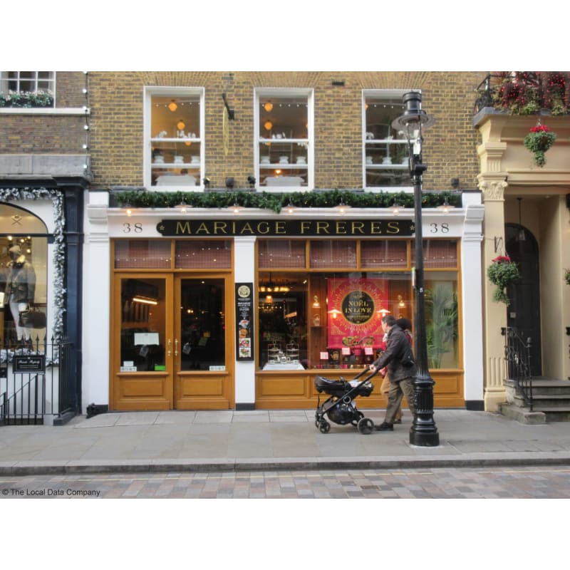 Mariage Freres tearooms on King Street in Covent Garden