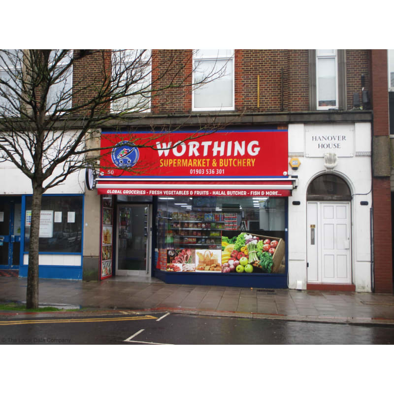 How to get to Ashar Butchery and Food Shop Limited in Worthing by