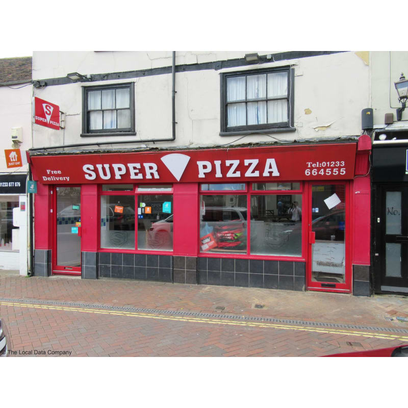 Super Pizza (Ashford) Menu - Takeaway in Ashford, Delivery Menu & Prices