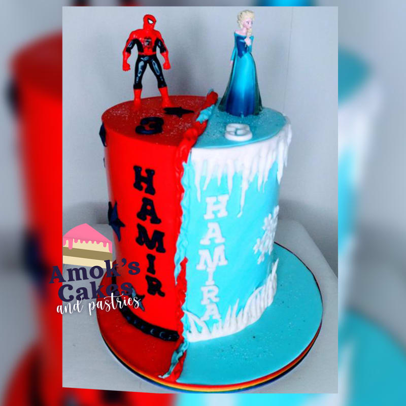 Kids Spider-Man Buttercream Cake – Miss Cake