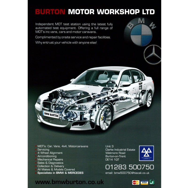 Burton Motor Workshop Ltd Burton On Trent Garage Services Yell