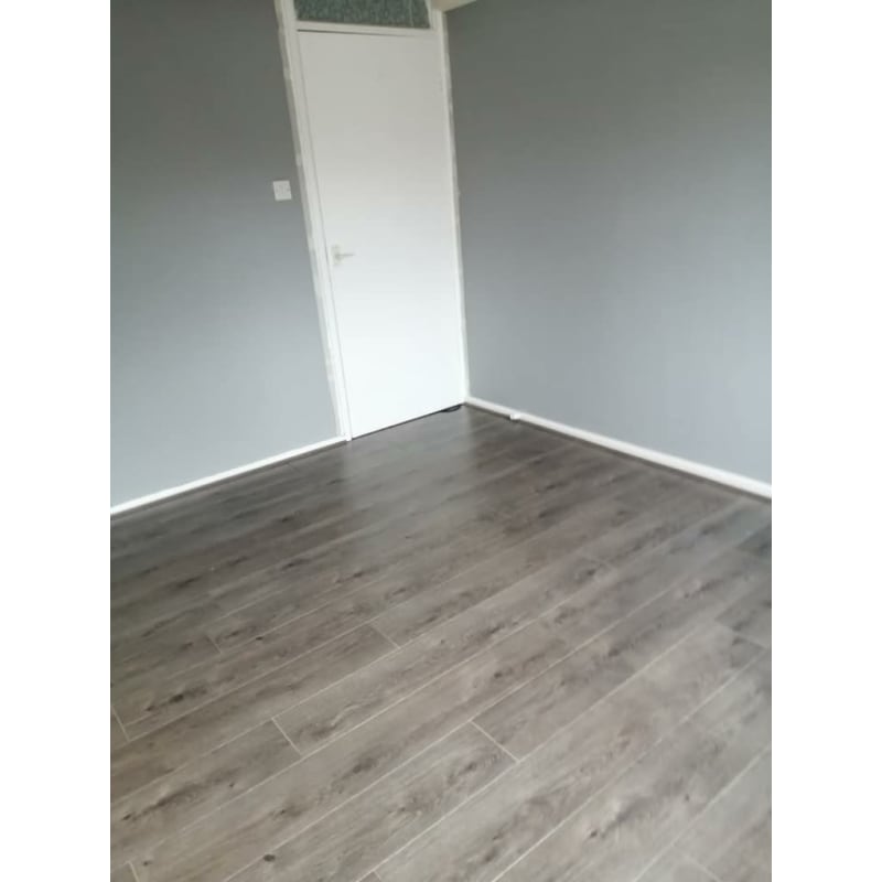 Laminate Flooring With A Border Wood Floor Design Dining Room Remodel Dining Room Floor