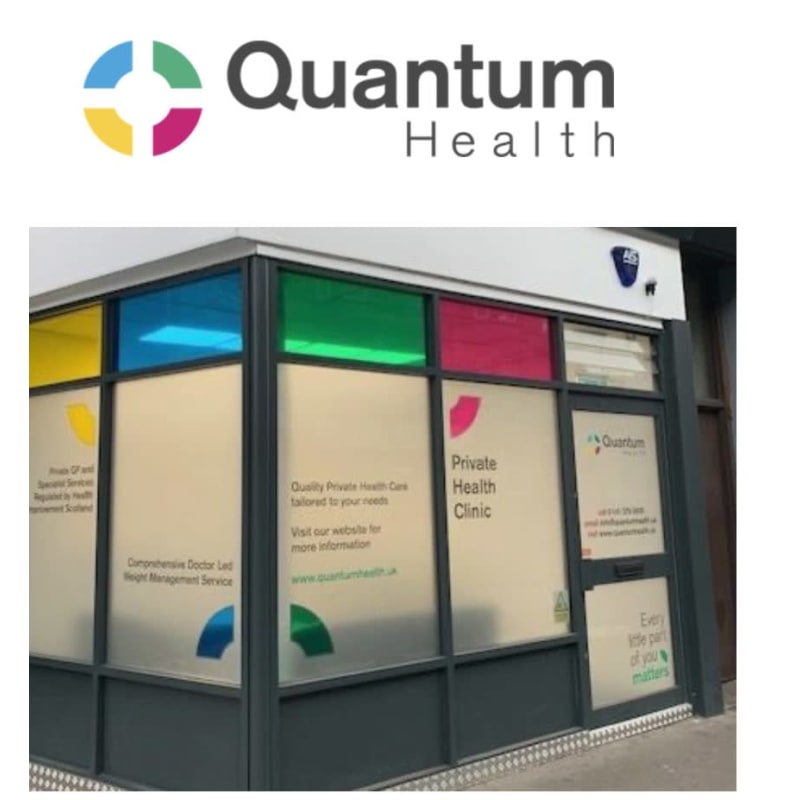 Quantum Health Glasgow Doctors medical Practitioners Yell