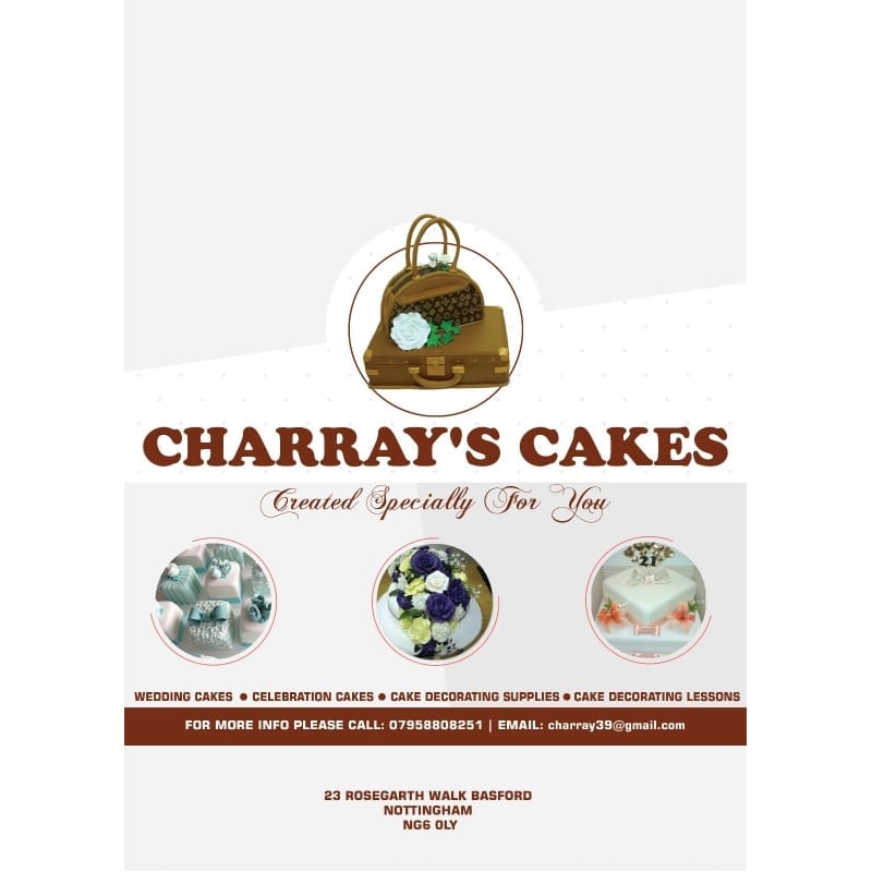 Charray S Cakes Nottingham Cake Makers Decorations Yell