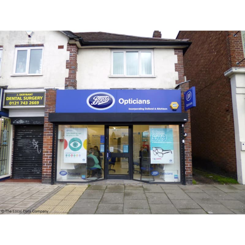 boots opticians coventry road sheldon