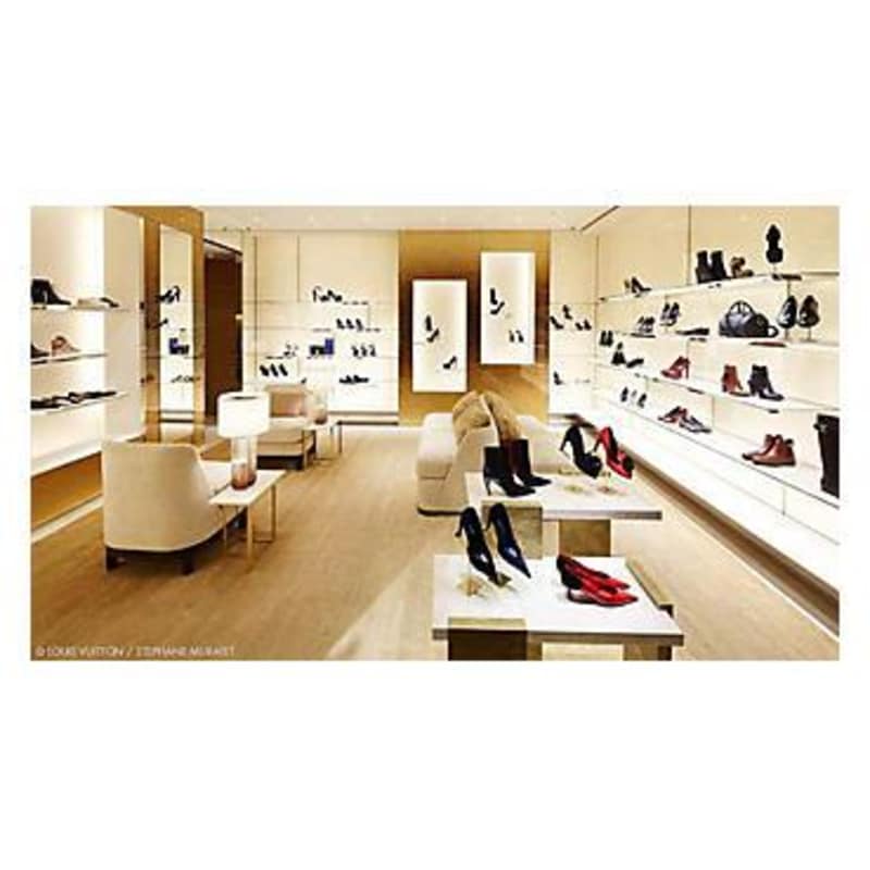 Louis Vuitton Shoe Salon Opens In Selfridges London