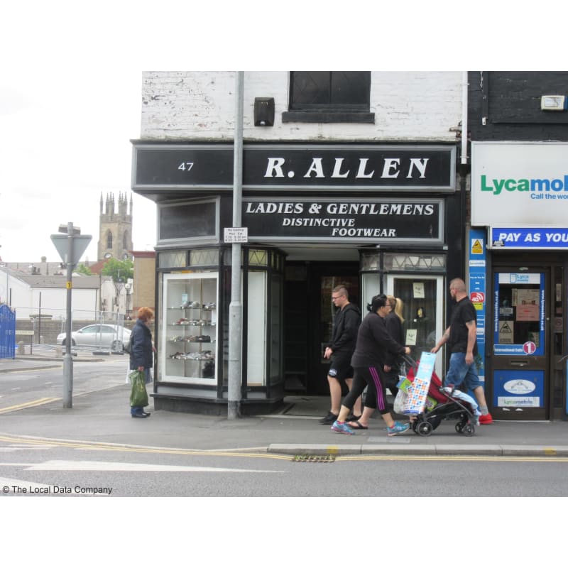 R Allen Footwear Bolton Shoe Shops Yell