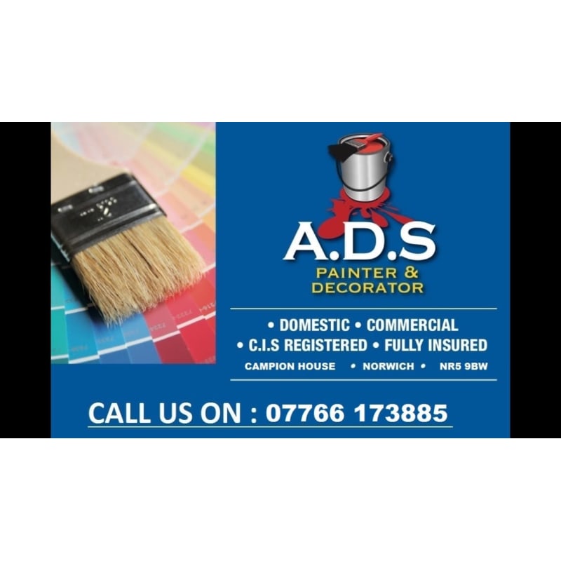 A D S Painter Decorator Norwich Painters Decorators Yell