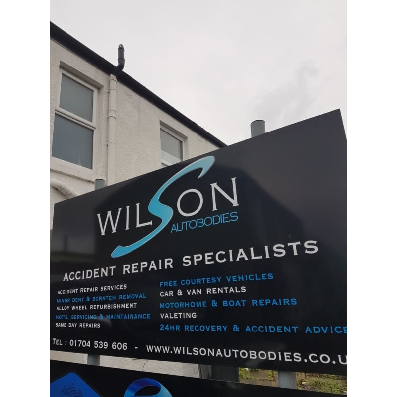 Wilsons Auto Bodies Southport Garage Services Yell