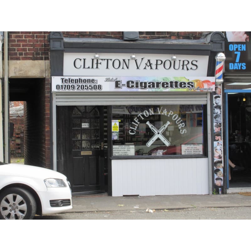 Clifton Vapours Rotherham Tobacconists Yell