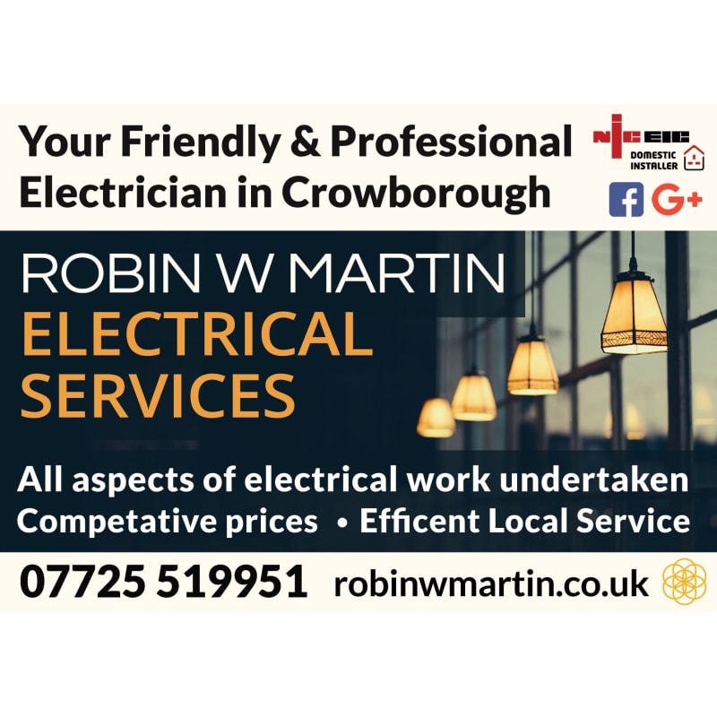 Robin W Martin Electrical Services Electrician Crowborough East Sussex 16 Photos Facebook