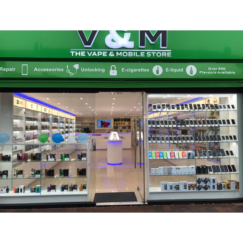 V & M - The Vape & Mobile Store, Surbiton | Mobile Phone Repairs - Yell