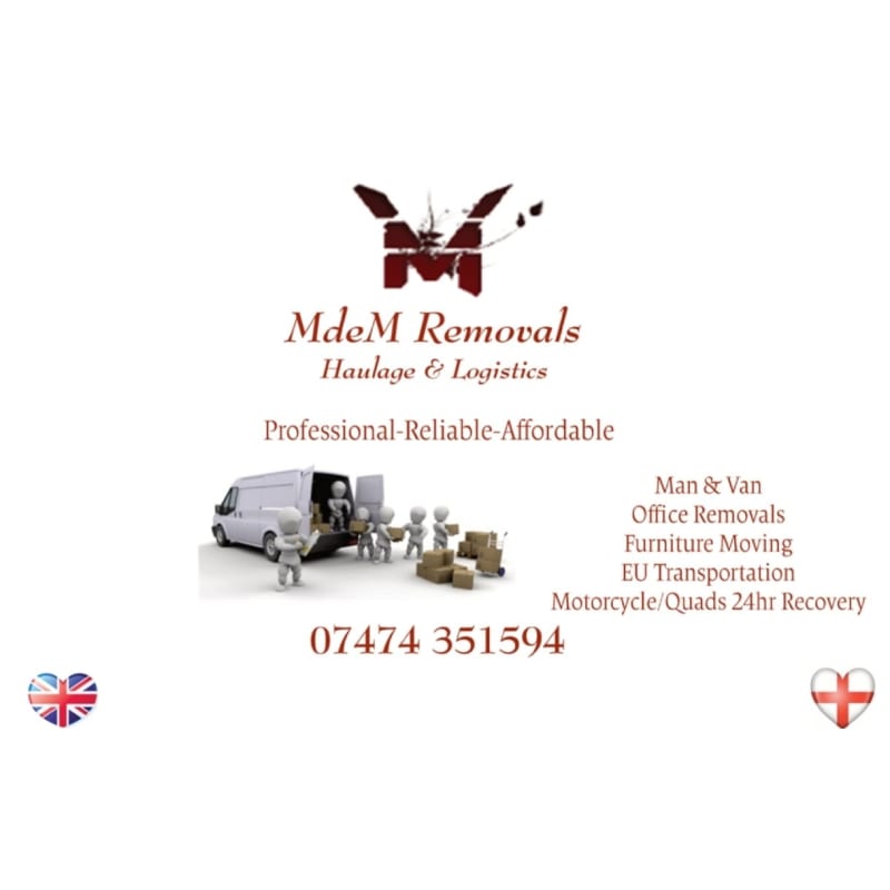 MdeM Removals London Domestic Removals Storage Yell